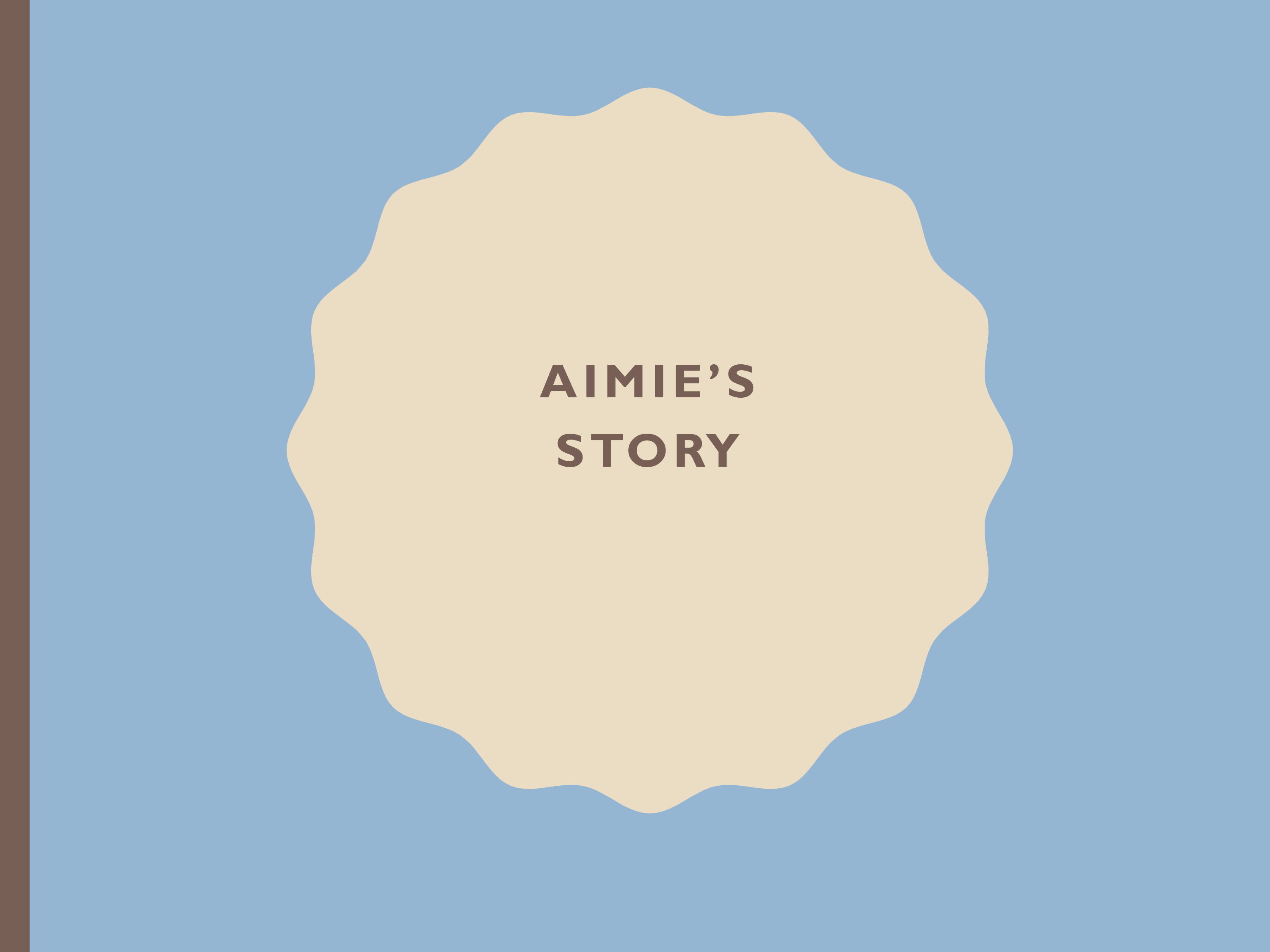 AMIE'S STORY